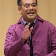 笑福亭鉄瓶独演会にて（撮影：佐藤浩）